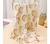 New Print Baby Cotton Swaddle Wraps 100% Muslin Cotton Blankets For Infants Bedding  Cover Newborn Soft Bath Towels
