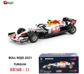 Bburago 2021 F1 Red Bull Racing Car Model Vehicle Diecast Special Delivery in Turkey RB16b No.11 No.33 Verstappen Perez 1:43