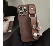 TPU Wrist strap Phone Case For iPhone 11 12 13 14 15 Pro Max 15Plus For iPhone 7 8 Plus Fall Protection Silica Gel Phone Cover