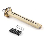 Universal 150MM/200MM/260MM JDM Katana Samurai Sword Shift Knob Shifter With Adapters Gear Shift knob