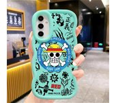 One Piece Luffy Phone Case for Samsung Galaxy A20 A30 A50 A02s A03 Core A04e A05s A11 A12 A13 A14 A15 Luxury Shell Cover