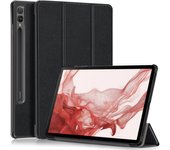 New For Samsung Tab S9 Fe Plus Case 12.4" Tri-Folding Stand Magnetic Smart Cover For Coque Galaxy Tab S9 FE S9 Plus Case