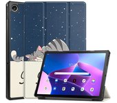 For Lenovo Xiaoxin Pad 2022 10.6" Tab M10 Plus 3rd Gen Case TB128FU TB125FU Funda Tablet Tri-Fold Magnetic Stand Cover+Film+Pen