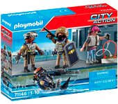 PLAYMOBIL FUERZAS ESPECIALES - SET DE FIGURAS, 71146, TIENDA CON LICENCIA OFICIAL