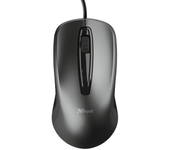 Trust Carve Ratón Óptico USB 1200 DPI Negro