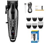 Kemei KM-2293,km-2290,km-2026 New hair trimmer with LCD display, electric hair clipper, shaver, men's hair clippers for Salon