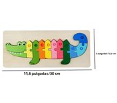 Wooden Puzzles for Kids,  Number Puzzle,  Dinosaur Puzzles and Animal ,Traffic,Characte Jigsaw Toys for Boy Girl Ideal Gift, 1-6