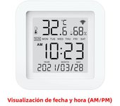 Tuya WIFI Temperature Humidity Sensor for Smart Home SmartLife Thermometer Hygrometer Support Alexa Google Assistant