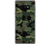 Tumundosmartphone Funda Gel Tpu para Samsung Galaxy Note 9 Diseño Camuflaje Dibujos