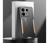 ShockProof Case For POCO X6 X5 X3 NFC F5 F4 X4 GT M4 M3 Pro M5S C65 Aluminum Brushed Metal Armor Phone Back Cover Cases Funda