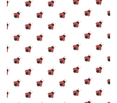 Papel Pintado Animal Cucarrones fondo Blanco