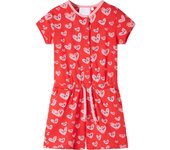 Mono infantil rojo 92 en tamaño 92 (1,5 - 2 años)/128 (7-8 años)/104 (3-4 años) y más