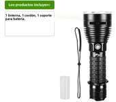 Powerful Diving Flashlight Professional Diving Light 26650 Battery IPX8 Waterproof Underwater Lighting Lantern With Hand Rope
