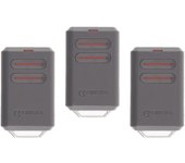 ERREKA Kuma KU02 Pack 3 Mandos Mando Garaje De 2 Botones Canales 433 MHz Compatible con Erreka Luna Y Reson Nuevo Modelo Más Resistente