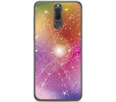 Tumundosmartphone Funda Gel Tpu para Huawei Mate 10 Lite Diseño Abstracto Dibujos