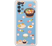 Funda original compatible con Samsung Galaxy A32 - Patron comida asiatica
