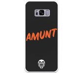 Funda original compatible con Samsung Galaxy S8 - Valencia Amunt Negro