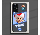 Art Super Mario Phone Case For Redmi Note 12 11 10 9 8 Pro Plus Pro S T 5G Matte Frosted Translucent Cover