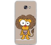 Tumundosmartphone Funda Gel Tpu para Samsung Galaxy A5 (2017) Diseño Leon Dibujos