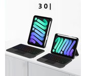 AJIUYU Magic Keyboard For iPad mini 6th Generation 8.3 Inch Mini6 Smart Cover Case Magnetic Separate Backlit Spanish Portuguese