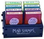 FRAGA SELLO MINI CASTELLANO 8 TITULOS MINI STAMPS 7x4x5 Cms.