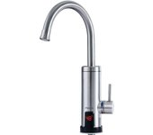 Calentador Eléctrico Instantáneo 220V Marca PUDIN - Grifo de Agua Caliente y Fría - Acero Inoxidable con Pantalla Digital LED