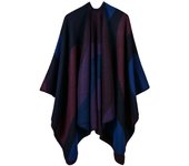Chal de playa de oficina informal, sencillo y de color geométrico nuevo para mujer, estilo moderno