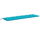 Lienzo para Banco de Jardín Turquesa 200x50x7 cm