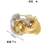 Classic IQ Metal Brain teaser Magic Puzzles Game Toys For Children Adults Funny Gifts Educational Toys Metal Puzzle