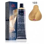 Tinte Koleston Perfect Me+ Rich Naturals 10/3 Rubio Super Claro Dorado 60 ml. Wella