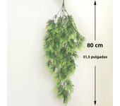 1pc Persian fern Leaves Artificial Hanging Plants Vines Home Wedding Christmas Decor Plastic Grass Wall Balcony Room Decoration