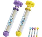 Pistola de agua de fuegos artificiales, juguete romántico de rociador de agua estilo fuegos artificiales para parejas, rociador extraíble de alta presión para baño, piscina, fiestas (4 piezas)