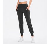 Pantalones de chándal de cintura alta para mujer, pantalón de chándal para correr, entrenamiento, cónico, para Yoga, informal