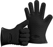 Manoplas de silicona para Horno para Cocina, Guantes para barbacoa,juego,agarraderas, Guantes para Horno resistentes al calor
