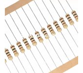 50Pieces New Carbon Film Resistors 1/2W 5% 100R 220R 1K 1.5K 2.2K 4.7K 10K 22K 47K 100K 100 220 1K5 2K2 4K7 Ohm Resistance 1R~1M