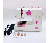 Nueva máquina de coser eléctrica doméstica para materiales gruesos, de escritorio, micromáquina de coser overlock, máquina de coser tela