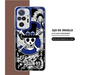 One Pieces Logo Case for Redmi Note 11 Pro 12 Pro 10 Pro 9 9s 10s 11s 12s 5G Transparent Back Cover