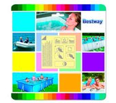 Kit parches para reparar piscina llena (blister 10 piezas)