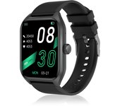 DAM. Smartwatch Qx5 con pantalla de 1,96 pulgadas. Llamadas Bluetooth, más de 100 modos deportivos, monitor de glucosa y de tensión. 4,5x0,9x3,8cm