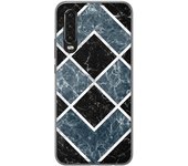Tumundosmartphone Funda Gel Tpu para Huawei P30 diseño Mármol 06 Dibujos