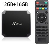 2024 X96 Mini TV Box Android 9 Amlogic S905W Quad Core HDR10 4K 2GB16GB H.265 Iptv Multi-language Home Theater Media Player