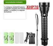 Bright XHP70 Professional Diving Flashlight IPX8 Waterproof Led Torch White Light Underwater Flashlight Underwater Lantern
