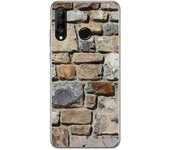 Tumundosmartphone Funda Gel Tpu para Huawei P30 Lite diseño Ladrillo 03 Dibujos