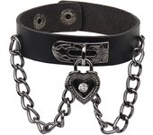 2024 New Cuff Wrap Gothic Wristband Bracelet Punk Rock Biker Wide Strap Pu Leather Bracelet Bangle Jewelry