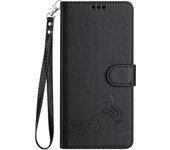 Gato Rata Patrón PU Case Para TCL 505