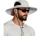 Sombrero Hombre Mujer Verano Ala Ancha Protección UV Gorro Pescador Bucket Hat para Safari, Senderismo, Playa, Ciclismo, Montañismo