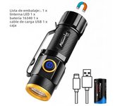 Mini Flashlight 6500K High Bright P50 LED Small Torch Usb Rechargeable Torch Light lady Backpack Pocket Outdoor Home Work lamp