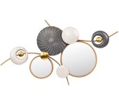 Adda Home Adorno Pared Metal 109x6x64 Cm - Estilo y Personalidad