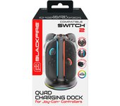 QUAD CHARGING DOCK FOR JOY-CON CONTROLLERS BLACKFIRE Nintendo Switch 2