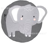 Colchoneta para gateo con aire acondicionado, colcha, Panda, Conejo, Zorro, Mariposa, León, jirafa, CISNE y mono.